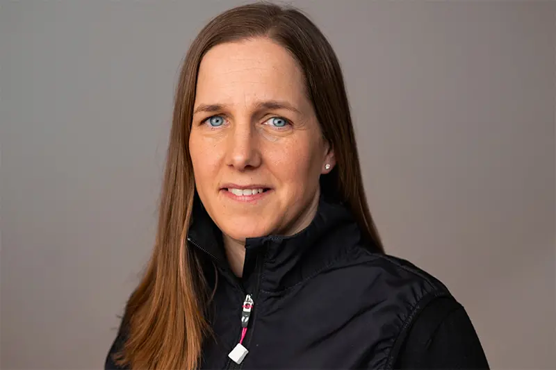 Porträttbild på en kvinna.