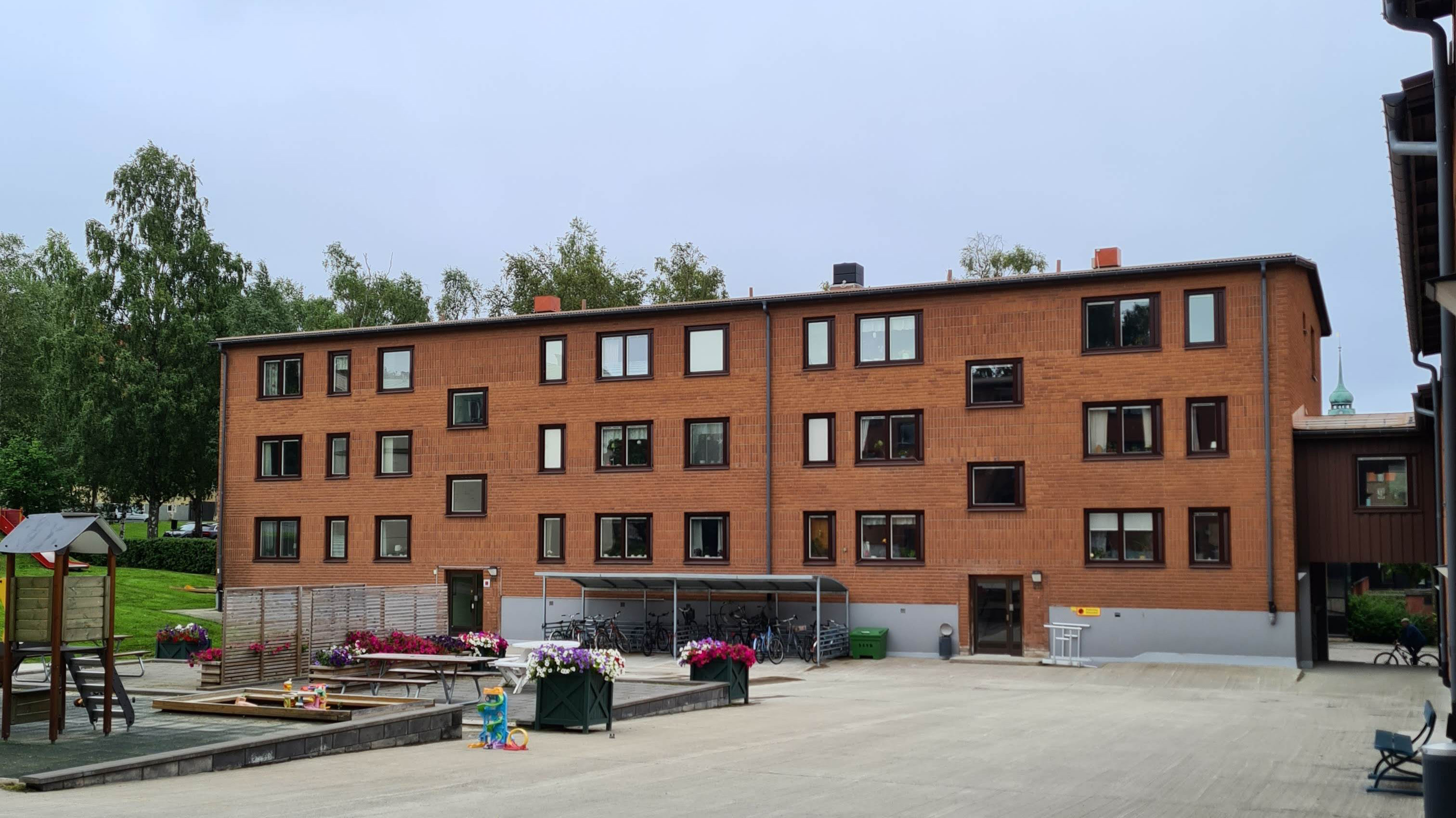 Exteriörbild kvarteret Sparboken