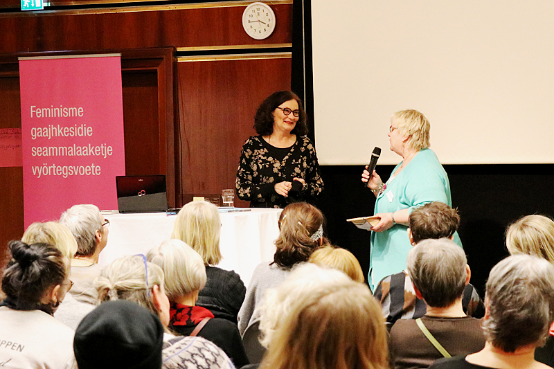 Ebba Witt-Brattström gjorde en uppskattad föreläsning. Foto: Anton Säwström