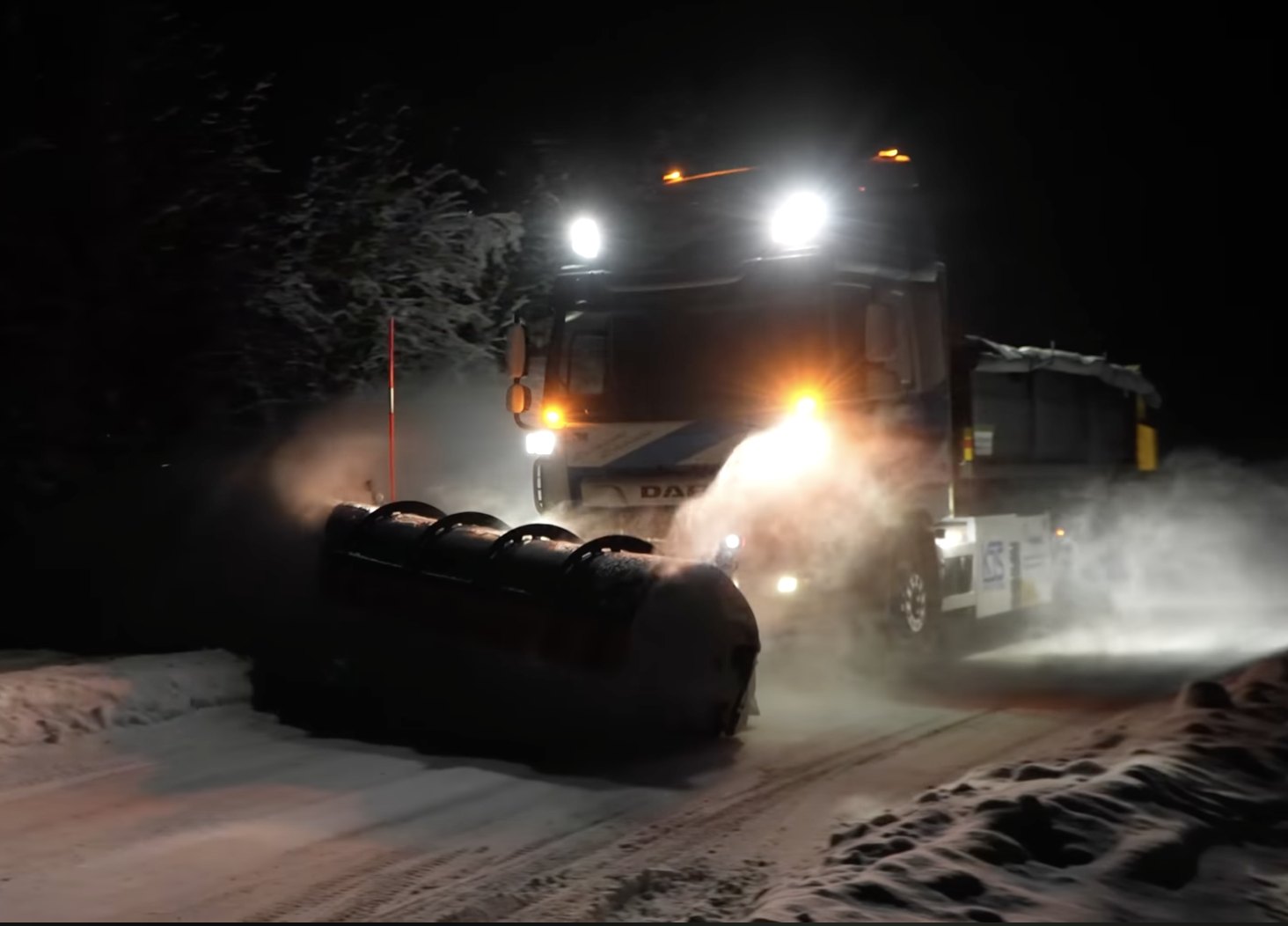 Lastbilar från förra årets roadshow.