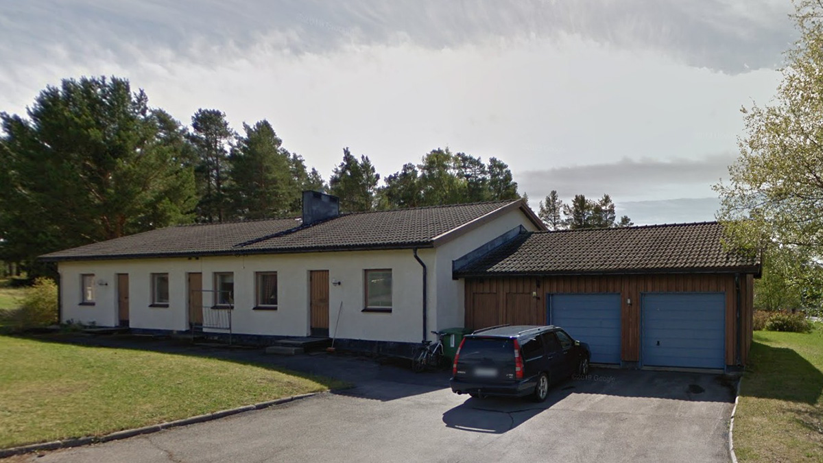 Exteriörbild av husen på Birkavägen, Ås