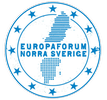 Logotyp för Europaforum Norra Sverige.
